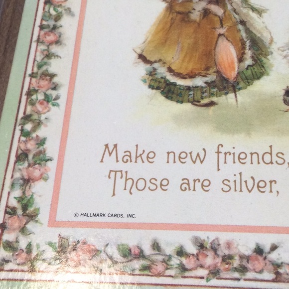 Hallmark Wooden Plaque Made in U.S.A. Friends - Picture 2 of 4